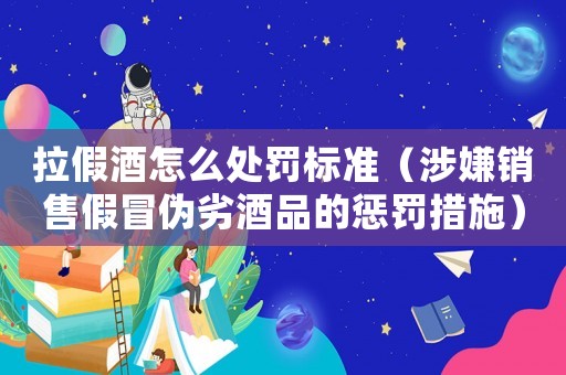 拉假酒怎么處罰標準（涉嫌銷售假冒偽劣酒品的懲罰措施）