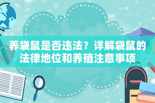 養袋鼠是否違法？詳解袋鼠的法律地位和養殖注意事項