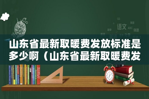 山東省最新取暖費發(fā)放標(biāo)準(zhǔn)是多少啊（山東省最新取暖費發(fā)放標(biāo)準(zhǔn)是多少）