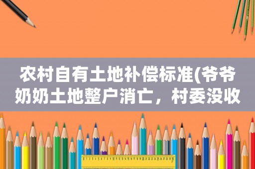 農村自有土地補償標準(爺爺奶奶土地整戶消亡，村委沒收回土地，確權在孫子名下，違法嗎)