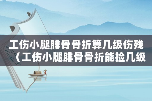 工傷小腿腓骨骨折算幾級傷殘（工傷小腿腓骨骨折能撿幾級傷殘謝謝）
