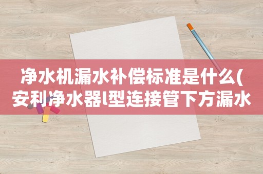 凈水機漏水補償標準是什么(安利凈水器l型連接管下方漏水？)