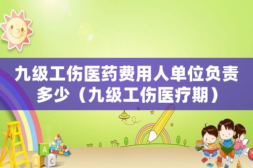 九級工傷醫藥費用人單位負責多少（九級工傷醫療期）