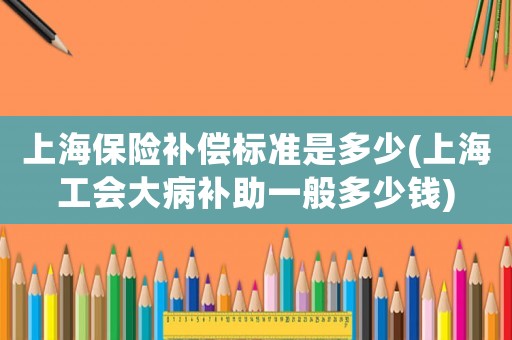 上海保險補償標準是多少(上海工會大病補助一般多少錢)