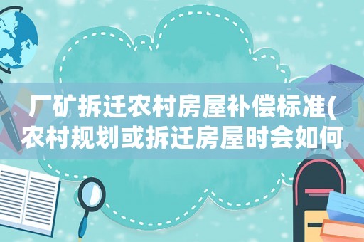 廠礦拆遷農(nóng)村房屋補償標準(農(nóng)村規(guī)劃或拆遷房屋時會如何補償)