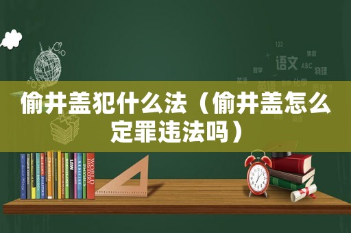 偷井蓋犯什么法（偷井蓋怎么定罪違法嗎）