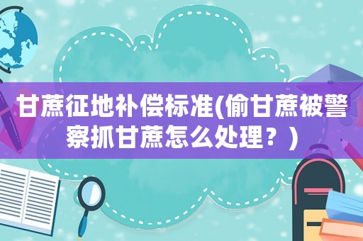 甘蔗征地補償標準(偷甘蔗被警察抓甘蔗怎么處理？)