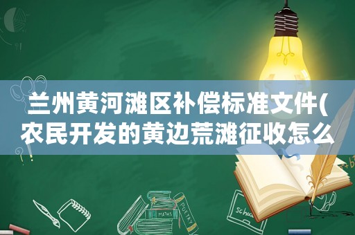 蘭州黃河灘區補償標準文件(農民開發的黃邊荒灘征收怎么賠償？)