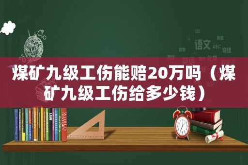 煤礦九級工傷能賠20萬嗎（煤礦九級工傷給多少錢）