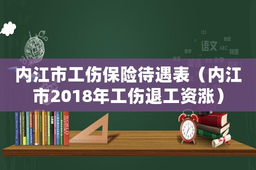 內江市工傷保險待遇表（內江市2018年工傷退工資漲）