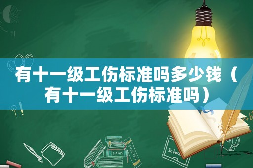 有十一級工傷標準嗎多少錢（有十一級工傷標準嗎）