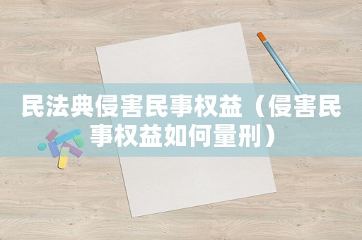 民法典侵害民事權益（侵害民事權益如何量刑）