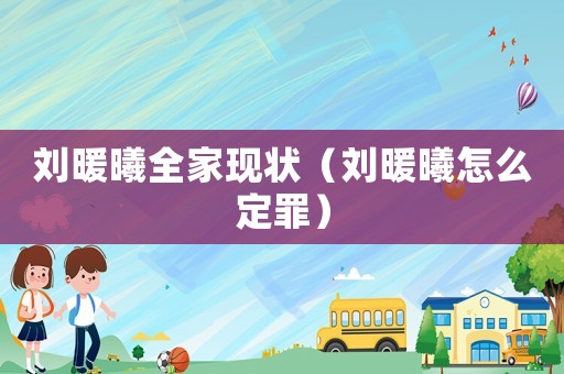 劉暖曦全家現(xiàn)狀（劉暖曦怎么定罪）
