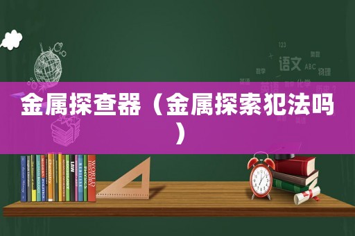 金屬探查器（金屬探索犯法嗎）