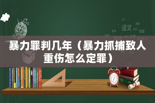 暴力罪判幾年（暴力抓捕致人重傷怎么定罪）
