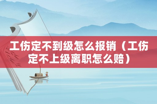 工傷定不到級怎么報銷（工傷定不上級離職怎么賠）