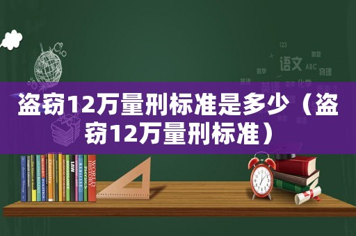 盜竊12萬量刑標(biāo)準(zhǔn)是多少（盜竊12萬量刑標(biāo)準(zhǔn)）