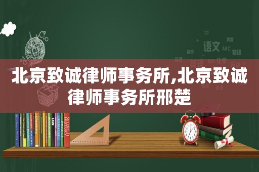 北京致誠律師事務所,北京致誠律師事務所邢楚