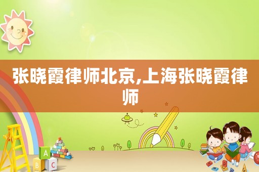 張曉霞律師北京,上海張曉霞律師