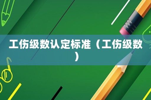 工傷級(jí)數(shù)認(rèn)定標(biāo)準(zhǔn)（工傷級(jí)數(shù)）