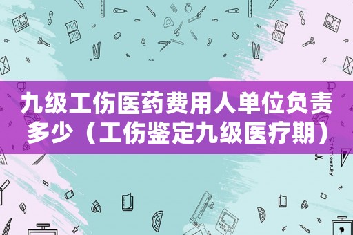 九級工傷醫藥費用人單位負責多少（工傷鑒定九級醫療期）