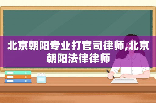 北京朝陽專業打官司律師,北京朝陽法律律師