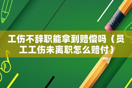 工傷不辭職能拿到賠償嗎（員工工傷未離職怎么賠付）