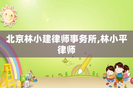 北京林小建律師事務(wù)所,林小平律師