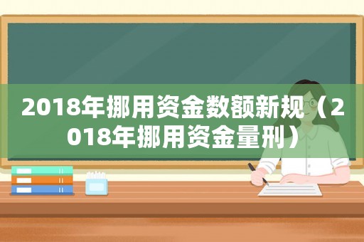 2018年挪用資金數額新規（2018年挪用資金量刑）