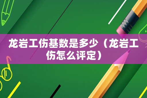 龍巖工傷基數是多少（龍巖工傷怎么評定）
