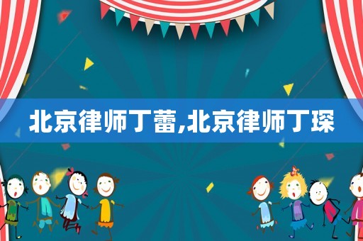 北京律師丁蕾,北京律師丁琛