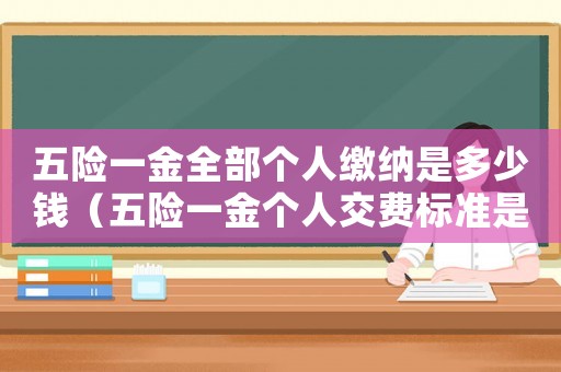 五險一金全部個人繳納是多少錢（五險一金個人交費標準是多少錢）