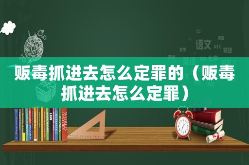 販毒抓進去怎么定罪的（販毒抓進去怎么定罪）
