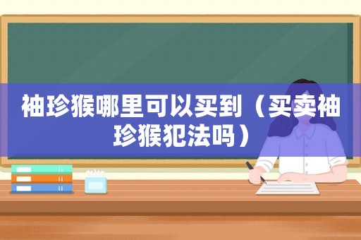 袖珍猴哪里可以買到（買賣袖珍猴犯法嗎）