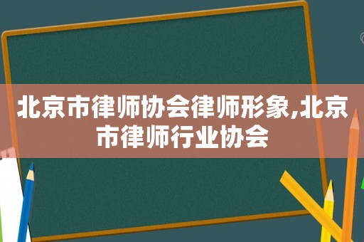 北京市律師協會律師形象,北京市律師行業協會