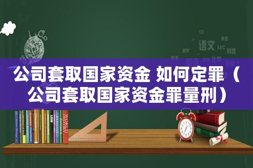公司套取國家資金 如何定罪（公司套取國家資金罪量刑）