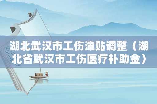 湖北武漢市工傷津貼調整（湖北省武漢市工傷醫療補助金）