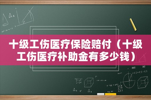 十級工傷醫(yī)療保險賠付（十級工傷醫(yī)療補助金有多少錢）