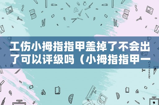 工傷小拇指指甲蓋掉了不會出了可以評級嗎（小拇指指甲一半斷了工傷賠償）