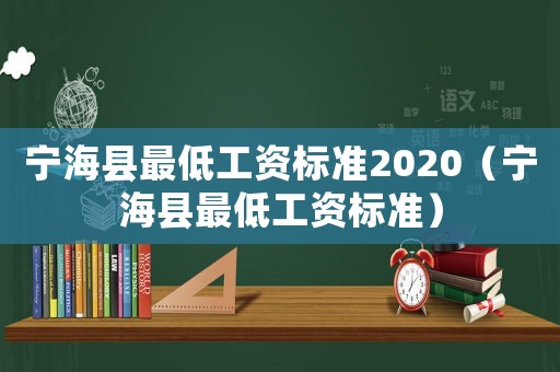 寧海縣最低工資標(biāo)準(zhǔn)2020（寧海縣最低工資標(biāo)準(zhǔn)）