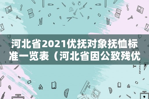 河北省2021優(yōu)撫對(duì)象撫恤標(biāo)準(zhǔn)一覽表（河北省因公致殘優(yōu)撫標(biāo)準(zhǔn)）