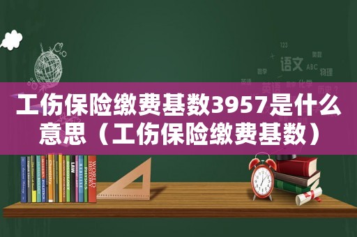 工傷保險繳費基數3957是什么意思（工傷保險繳費基數）