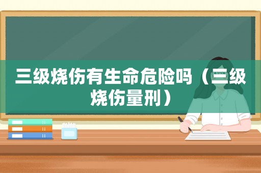 三級燒傷有生命危險嗎（三級燒傷量刑）