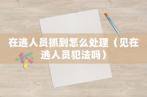 在逃人員抓到怎么處理（見在逃人員犯法嗎）