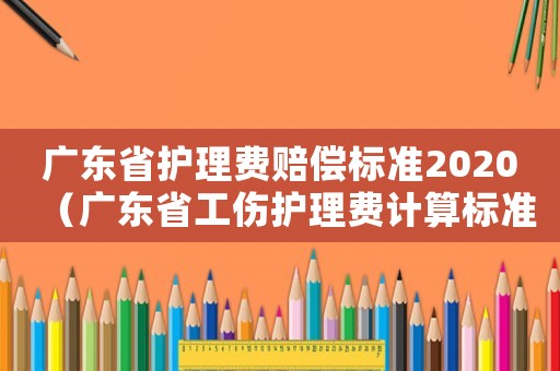 廣東省護(hù)理費(fèi)賠償標(biāo)準(zhǔn)2020（廣東省工傷護(hù)理費(fèi)計(jì)算標(biāo)準(zhǔn)）