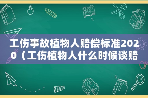 工傷事故植物人賠償標(biāo)準(zhǔn)2020（工傷植物人什么時候談賠償）