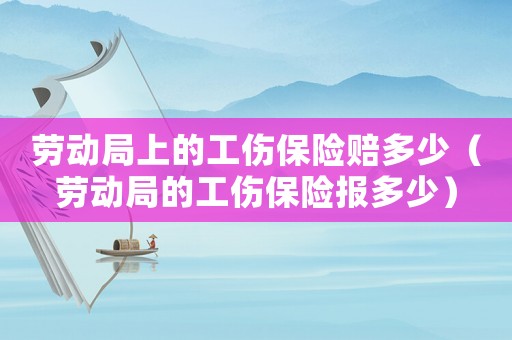 勞動局上的工傷保險賠多少（勞動局的工傷保險報多少）