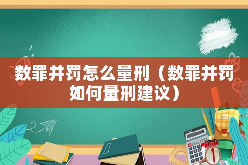 數罪并罰怎么量刑（數罪并罰如何量刑建議）
