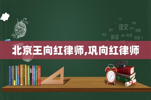 北京王向紅律師,鞏向紅律師
