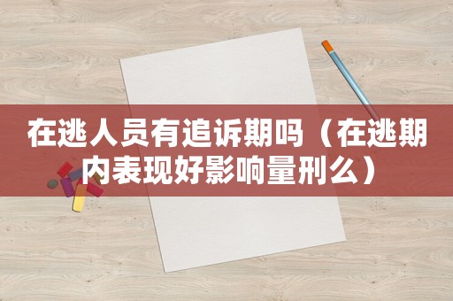 在逃人員有追訴期嗎（在逃期內(nèi)表現(xiàn)好影響量刑么）